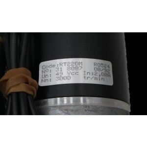 Alsthom RT220M R0524 Servomotor Motor TBN206 3000tr/min...