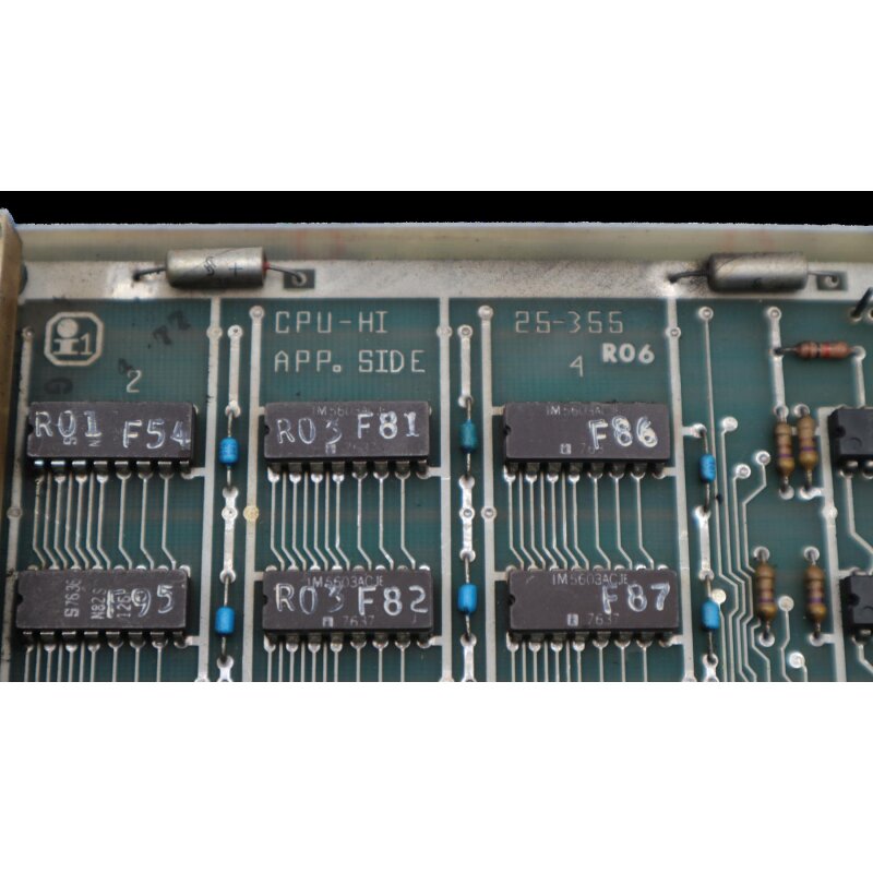 CPU-HI 25-355 Platine circuit board interface controller Steuerung Karte card