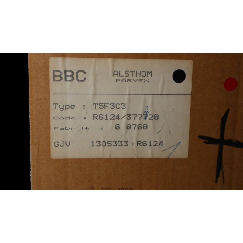 BBC T5F3C3 R6124 Hytock Servomotor Motor Alsthom ABB Alstom
