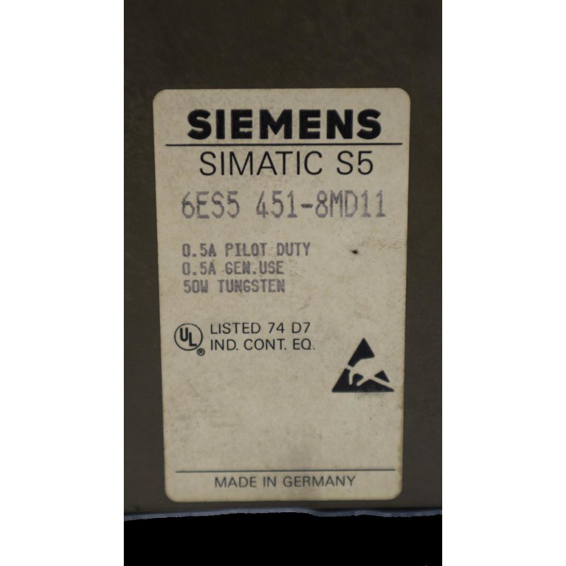 Siemens Simatic S5 6ES5451-8MD11 Digitalausgabe digital output