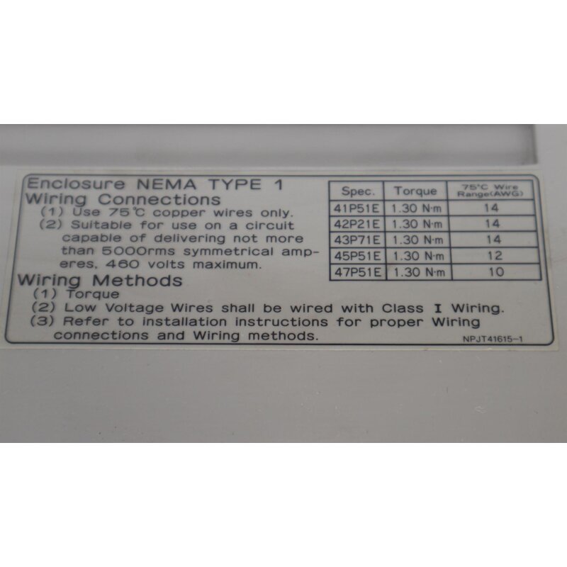 Saftronics CIMR-G3U43P7 G3+ 3-phase 380-460V