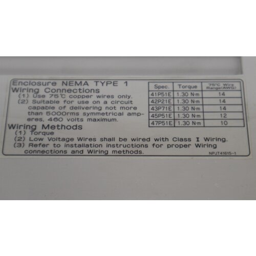 Saftronics CIMR-G3U43P7 G3+ 3-phase 380-460V