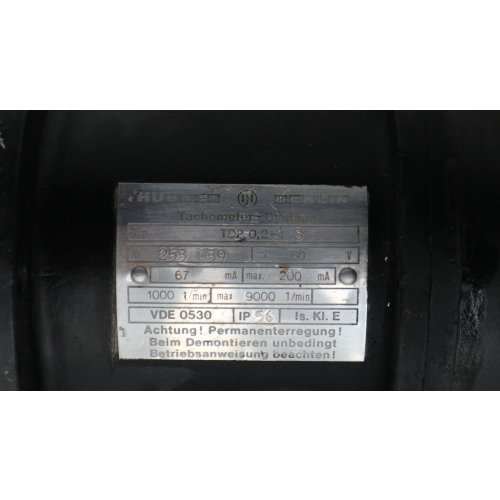 H&uuml;bner TDP 0,2-4S Tachometer-Dynamo 60V speedometer