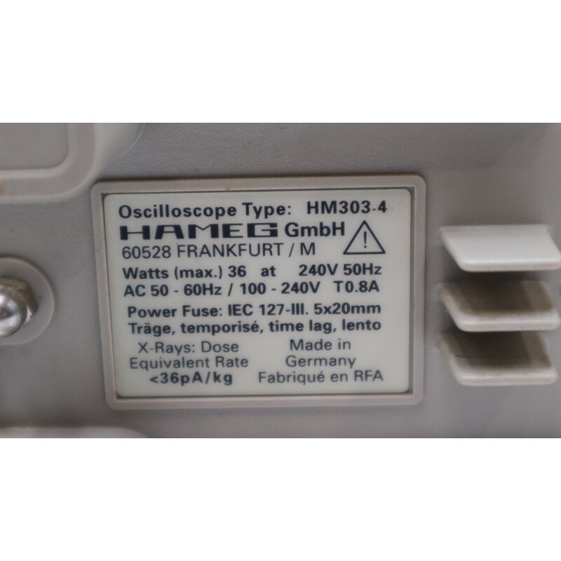 HAMEG Oszilloskop HM303-4 Oscilloscope 30MHz