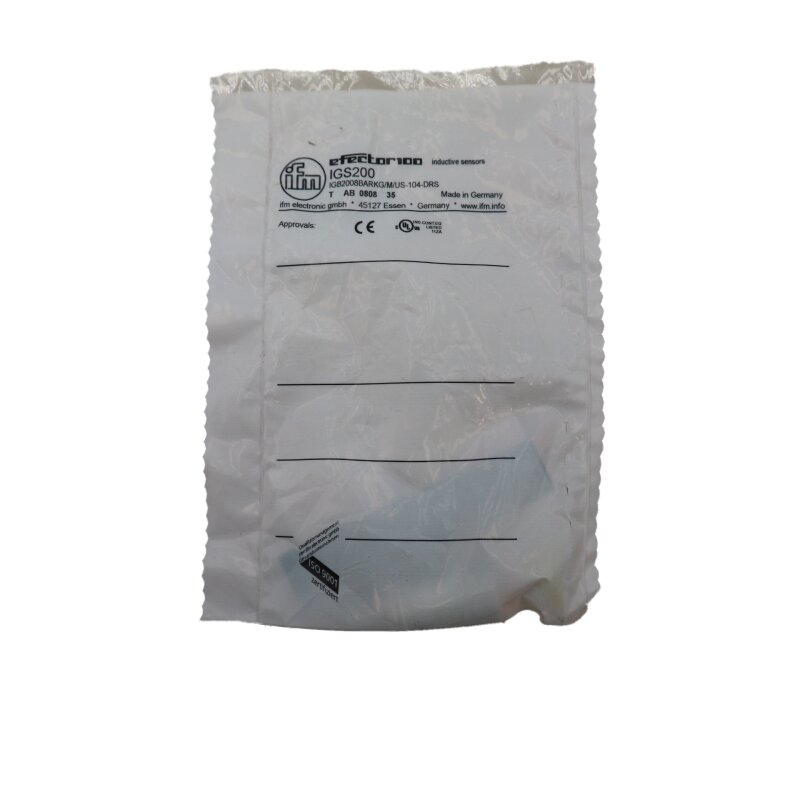 ifm electronic IGS200 Induktiver Sensor IGB2008BARKG/M/US-104-DRS inductive
