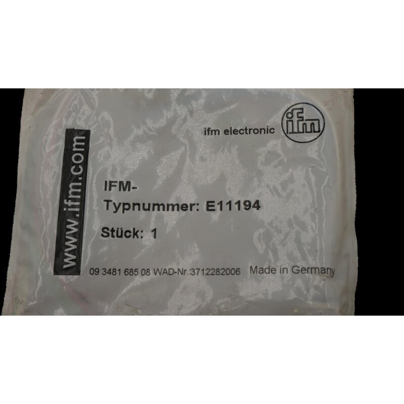 ifm electronic E11194 Einbaustecker ESTGH080MSS00 panel plug installation
