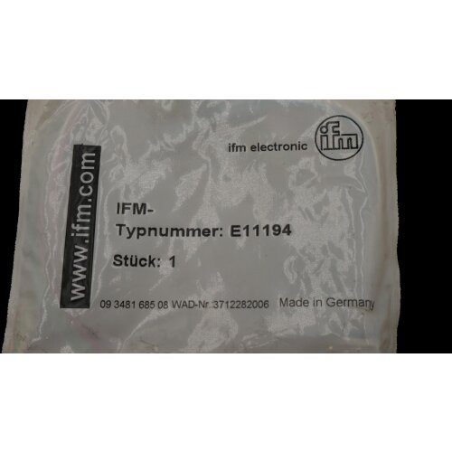 ifm electronic E11194 Einbaustecker ESTGH080MSS00 panel plug installation