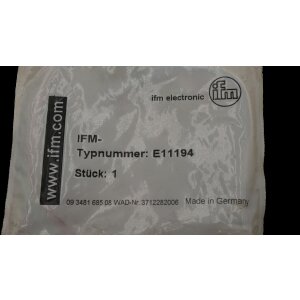 ifm electronic E11194 Einbaustecker ESTGH080MSS00 panel...