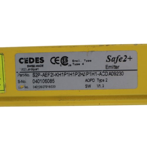 Cedes S2P-AEF2I-KH1P1H1P2H1P1H1-ACDA09230 Safe2+ Emitter barrier Lichtschranke