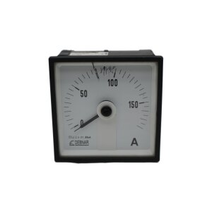 Debnar Messgerät 0-150A Amperemeter gauge ammeter...