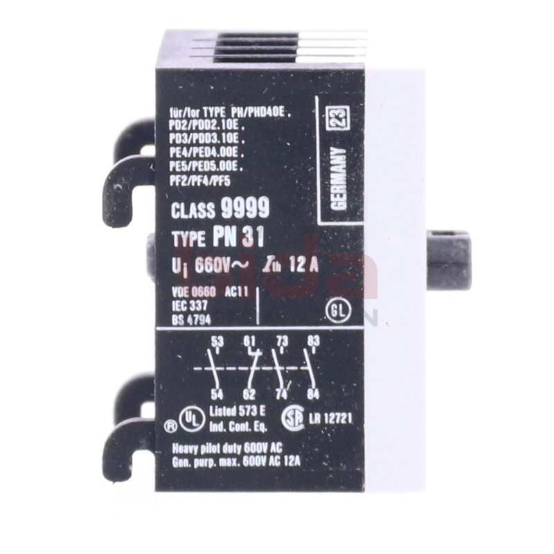 Square D Class 9999 PN 31 Kontakt-Modul contact attachment