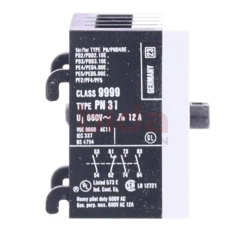 Square D Class 9999 PN 31 Kontakt-Modul contact attachment