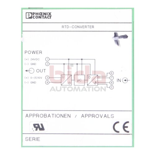 Phoenix Contact RTD-Converter