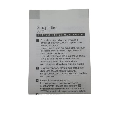 FPF12KU230BE-S00 Filterl&uuml;fter L&uuml;fter Filter fan