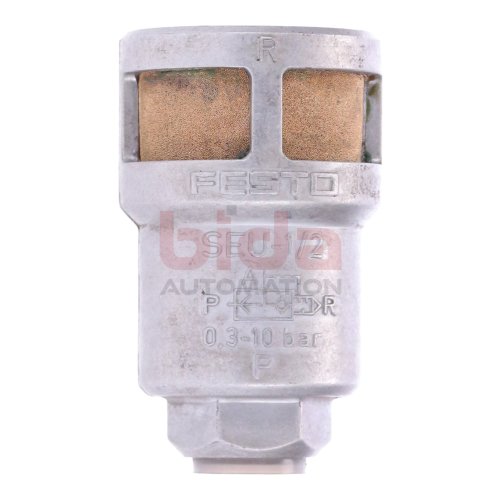 Festo SEU-1/2 Schnell-Entl&uuml;ftungsventil Nr.6822 0,3-10bar Ventil vent valve