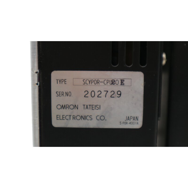Omron SCY-POR20E Programmierbare Steuerung programmable controller Sysmac