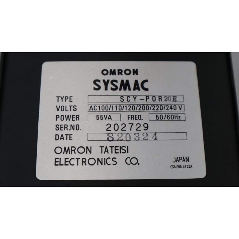Omron SCY-POR20E Programmierbare Steuerung programmable controller Sysmac