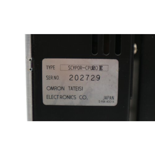 Omron SCY-POR20E Programmierbare Steuerung programmable controller Sysmac