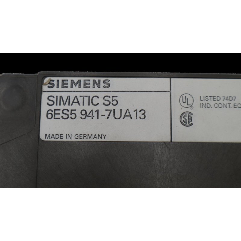 Siemens Simatic S5 6ES5 941-7UA13 CPU 941 Zentralbaugruppe S5-115U