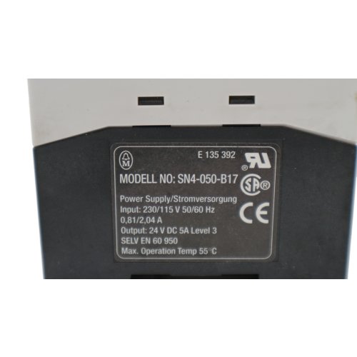 Kl&ouml;ckner Moeller SN4-050-B17 Schaltnetzteil Netzteil switching power supply