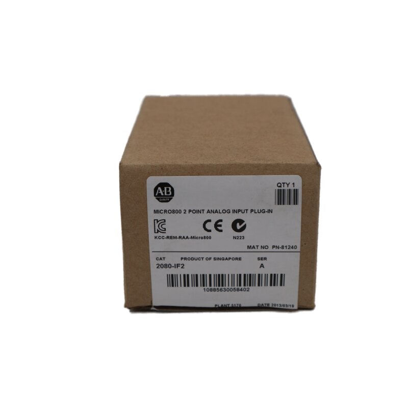 Allen Bradley 2080-IF2 Micro800 2 Punkt Analoges Eingangsmodul Analog Input Module