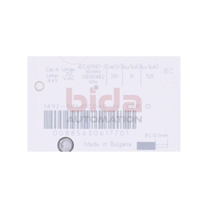 Allen Bradley 1492-SPMC060-N Leistungsschutzschalter Circuit Breaker