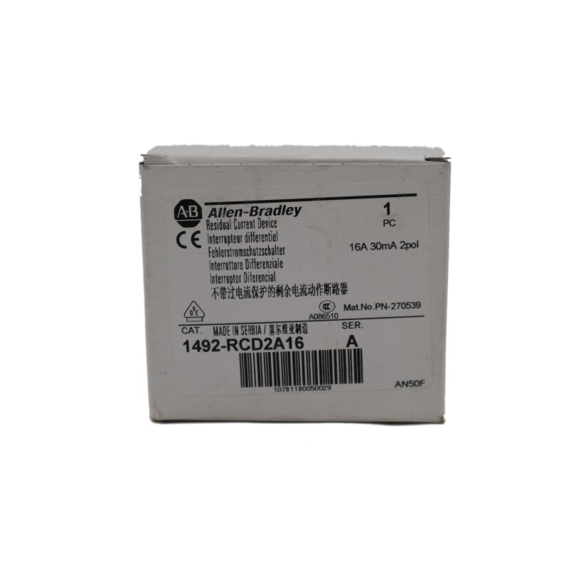 Allen Bradley 1492-RCD2A16 Fehlerstromschutzschalter Residual current device