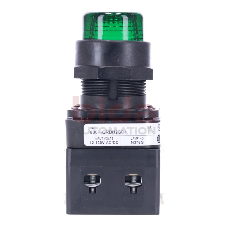 Allen Bradley 800H-QRBH2GD1 Beleuchteter Knopf Gr&uuml;n Illuminated button