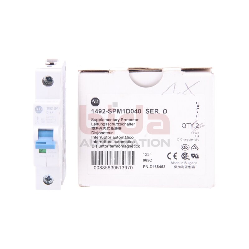Allen Bradley 1492-SPM1D040 Leistungsschutzschalter Circuit Breaker