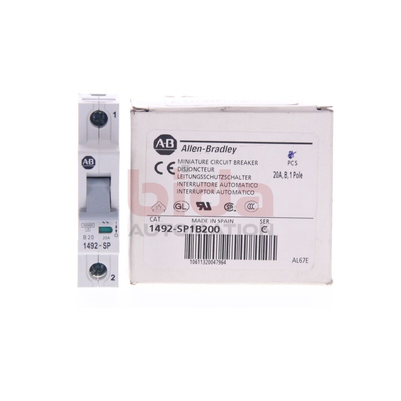 Allen Bradley 1492-SP1B200 Leistungsschutzschalter Circuit Breaker