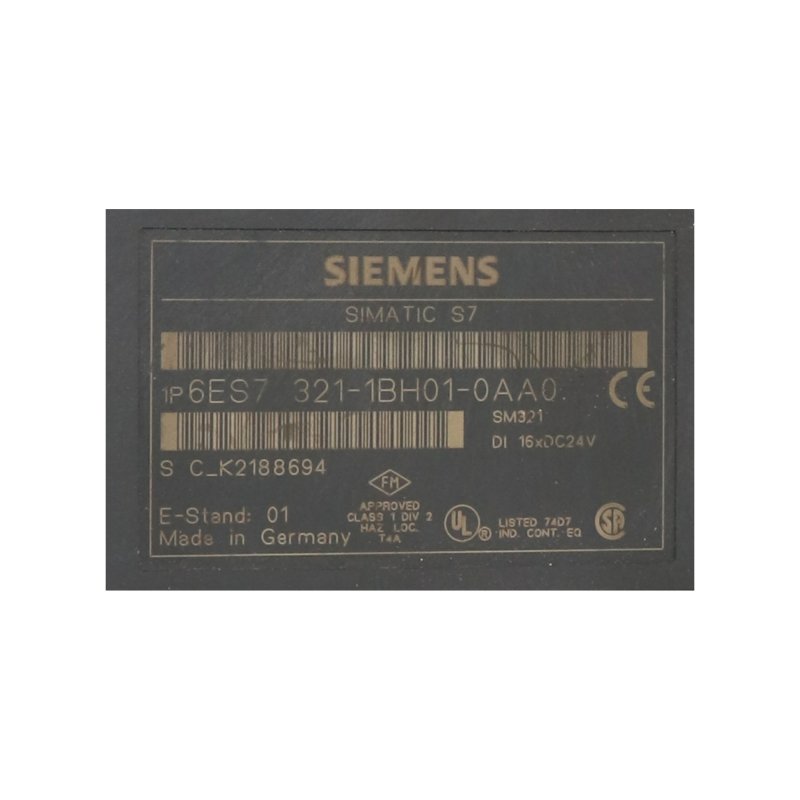 Siemens Simatic S7 6ES7 321-1BH01-0AA0 Digitales Eingangsmodul Digital Input Module