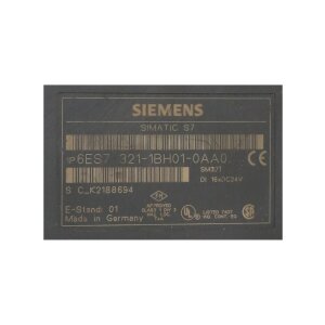 Siemens Simatic S7 6ES7 321-1BH01-0AA0 Digitales...