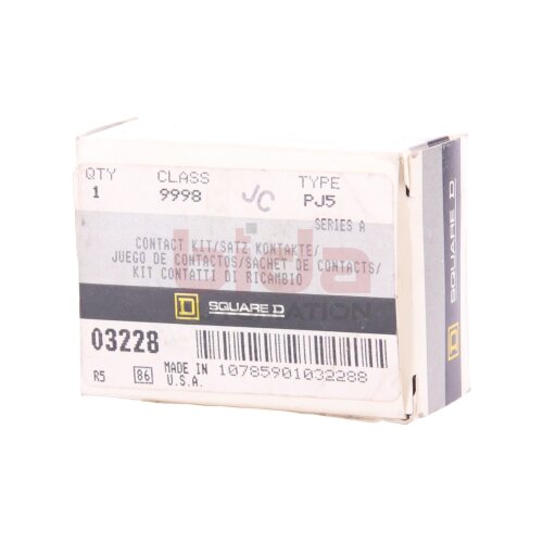 Square D Class 9998 PJ5 Kontakt-Satz contact kit