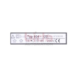 Gossen Metrawatt SINEAX V604 Messumformer 604-122...