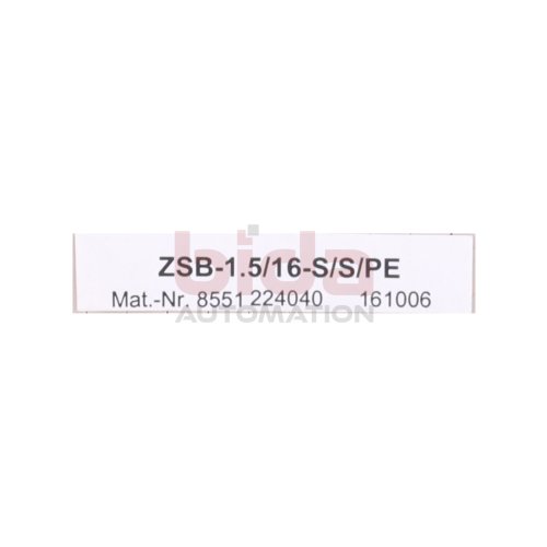 Moeller ZSB-1.5/16-S/S/PE Basisklemmblock Weidm&uuml;ller Micro Innovation Eaton