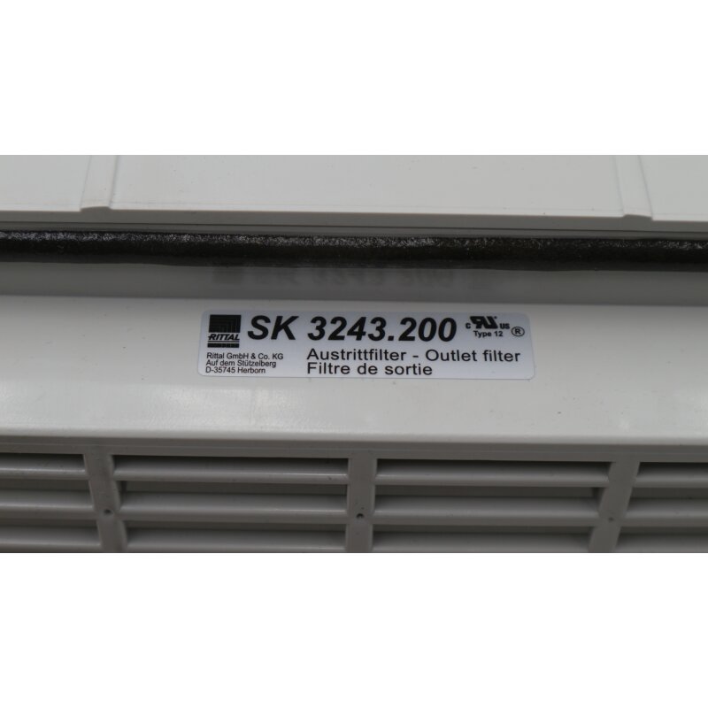 Rittal SK 3243.200 Austrittfilter Filter Luftfilter outlet filter