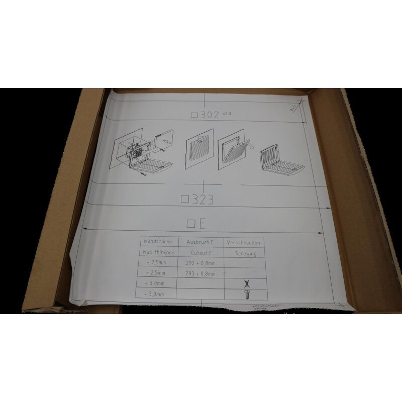 Rittal SK 3243.200 Austrittfilter Filter Luftfilter outlet filter