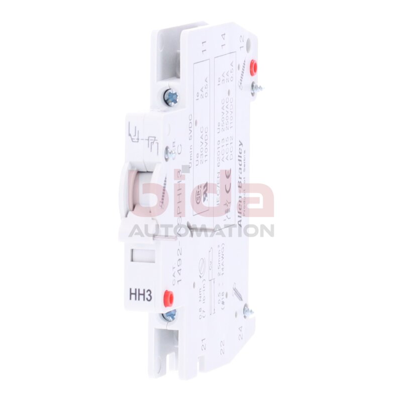 Allen Bradley 1492-ASPHH3 Hilfsschalterblock Auxiliary Switch Block