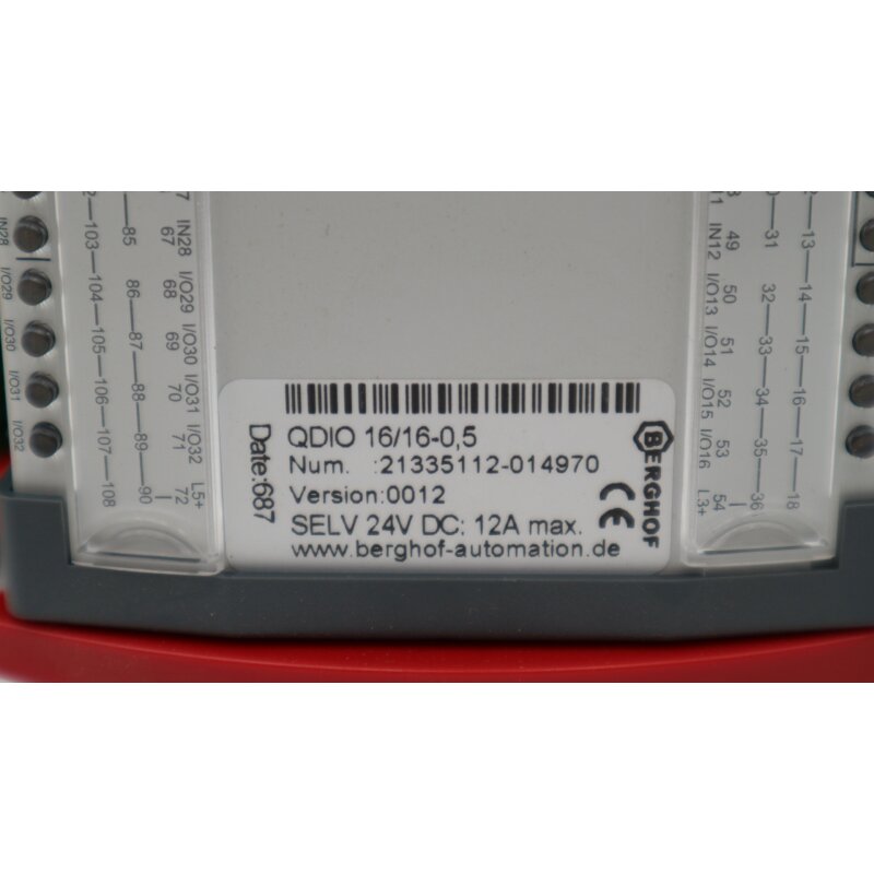 Berghof CANtrol QDIO 16/16-0,5 Version 0012