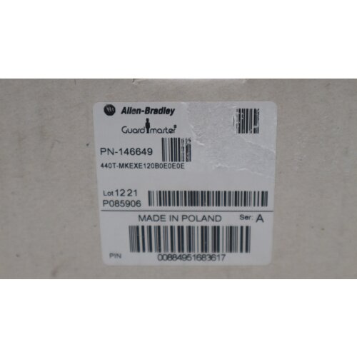Allen Bradley 440T-MKEXE120B0E0E0E Austauscheinheit Schl&uuml;ssel exchange interlock