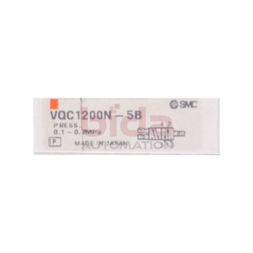 SMC VQC1200N-5B Magnetventil Ventil solenoid valve