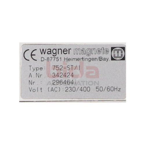 Wagner magnete Umpolsteuerger&auml;t 752-ST/1 control unit