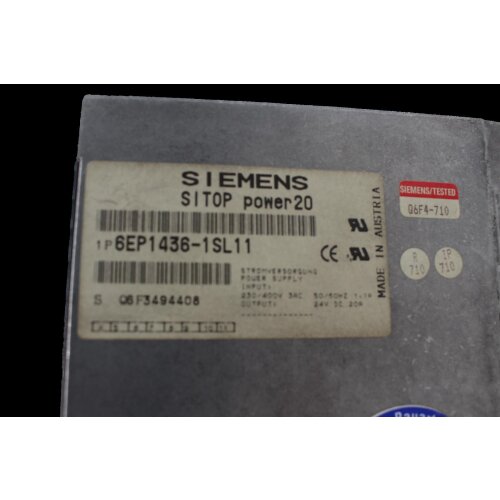 Siemens 6EP1436-3BA10 SITOP PSU300M Netzteil kaufen bei CNC BOTE Siemens 6EP1436-3BA10 SITOP PSU300M Netzteil kaufen bei CNC BOTE