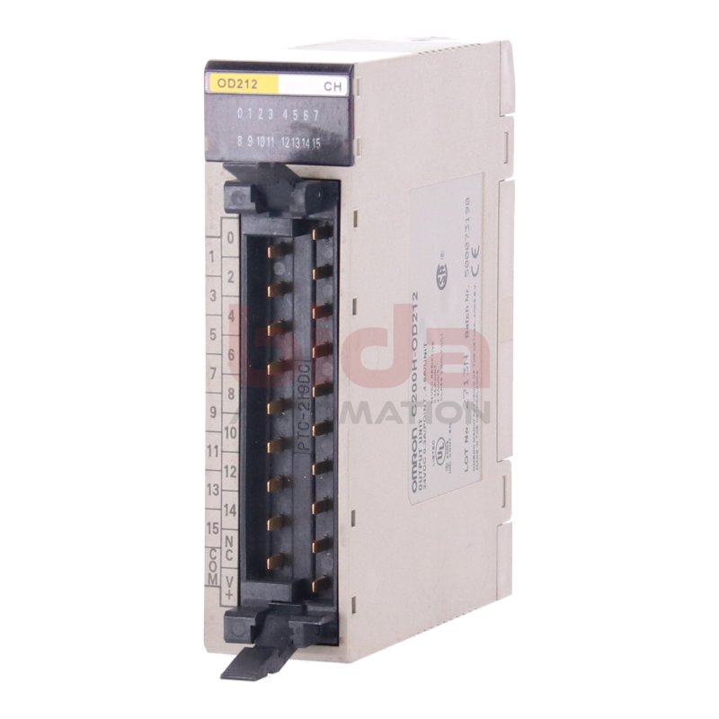 Omron C200H-OD212 Output Unit Ausgangsmodul 24VDC 0,3A/Point 4,8A/Unit