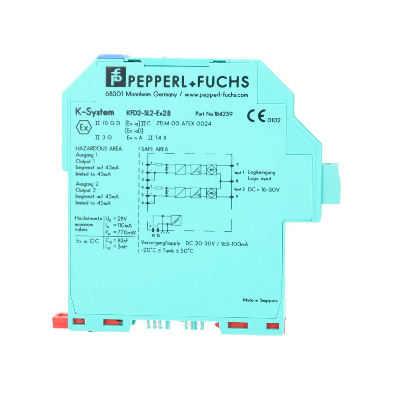 Pepperl + Fuchs KFD2-SL2-Ex2.B Ventilsteuerbaustein Valve control module