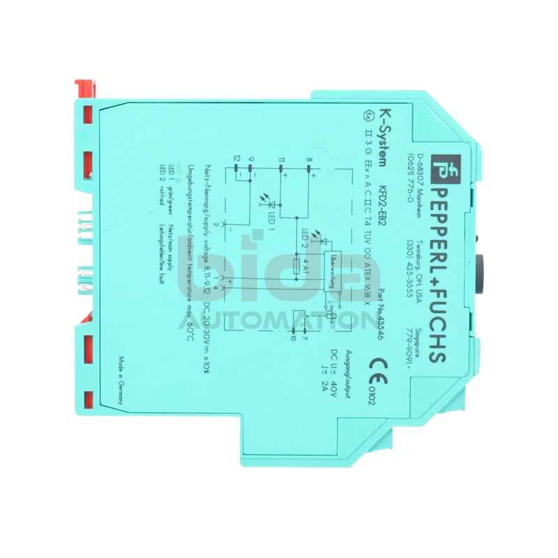Pepperl + Fuchs KFD2-EB2 Ventilsteuerbaustein Valve control module