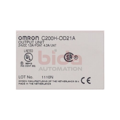 Omron C200H-OD21A Output Unit Ausgangsmodul 24VDC 1,0A/Point 4,0A/Unit