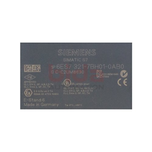 Siemens Simatic S7 6ES7 321-7BH01-0AB0 / 6ES7321-7BH01-0AB0 Digitaleingabe Digital Input 24V