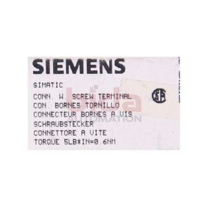 Siemens Simatic S5 6ES5 490-8MB11 Schraubstecker...