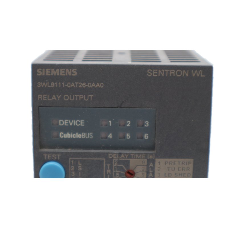 Siemens Sentron WL 3WL9111-0AT26-0AA0 digitales Ausgangsmodul Digital Output Ausgangsrelais Relay Output